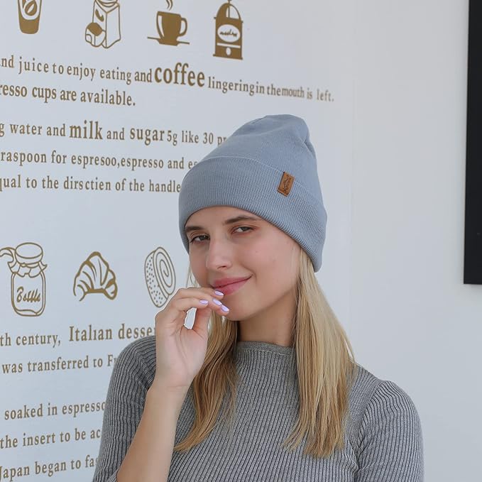 Rajputana 1 & 2 Packs Unisex Knit Winter Beanie Hats Cap Set for Men and Women RAJPUTANA