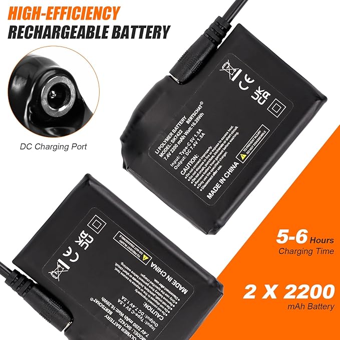 Dr.Warm Heated Gloves Liner, Rechargeable Heated Work Gloves for Men Women, Electric Battery Glove with Touchscreen, Thin Hand Warmer for Winter Hunting Riding Running Drwarm