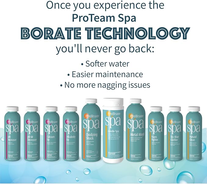 ProTeam Spa Di-Chlor - Hot Tub Chlorine for Hot Tubs and Spa Sanitizer for Hot Tub with SplashWiz Hot Tub Chemicals Care Guide - Made in USA (4 lb) SplashWiz%E2%84%A2