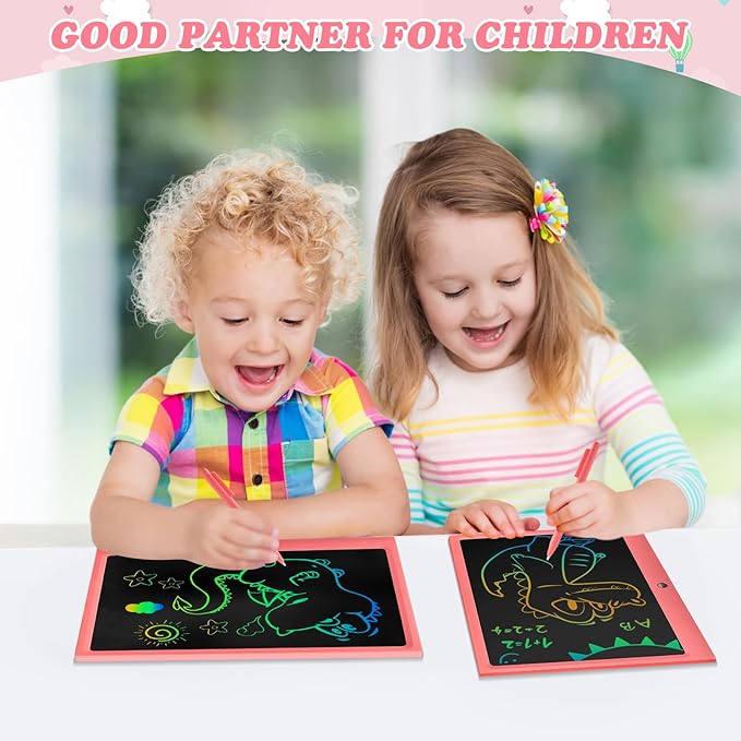 LCD Writing Tablet Kids Toys -15 Inch Toddler Toys Learning Drawing Pad Toys for 3 4 5 6 7 8 Years Boys Girls Birthday Christmas Easter Thanksgiving Gift Creative Doodle Board pbeknco