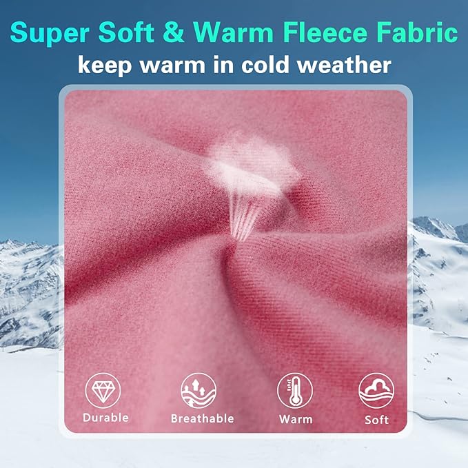 GoxRunx Kids Balaclava Ski Mask,Fleece Face Mask Neck Warmer for Boys Girls,Windproof Face Cover for Cold Weather GoxRunx