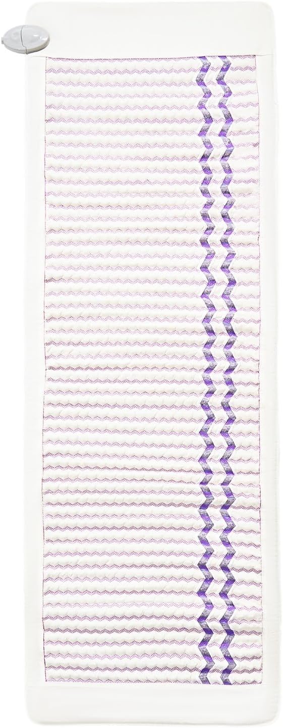 VEVOR Far Infrared Heating Pad, Amethyst Heating Mat with Negative Ions, 103-159℉ Hot Gemstones Therapy Mat with 0-12 Hours Timer for Full Body Pain Relief (72 x 24-inch) VEVOR