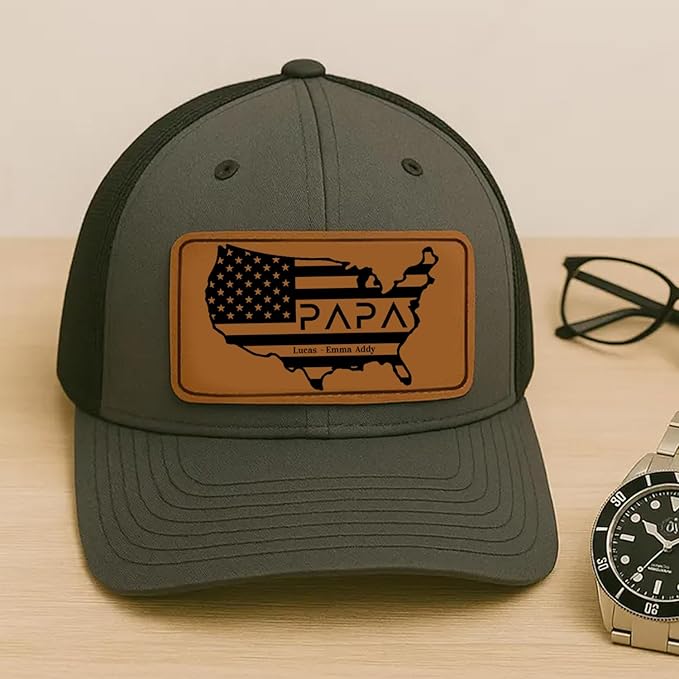 GABITA Personalized Dad Hat 2025, Custom Grandpa Hat for Men, fist Pump dad hat for Grandfather Gabita