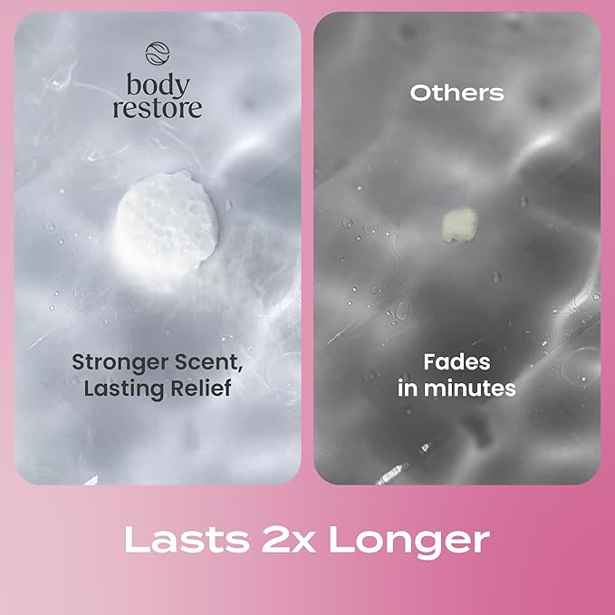 Body Restore Shower Steamers Aromatherapy 15 Pack - Christmas Stocking Stuffers for Men, Birthday Gifts for Women, White Elephant, Relaxation, Self Care - Rose BodyRestore