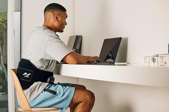 Hyperice Venom 2 Back Wrap - Provides Advanced Heat and Vibration for Pain, Soreness and Inflammation - FSA-HSA Hyperice