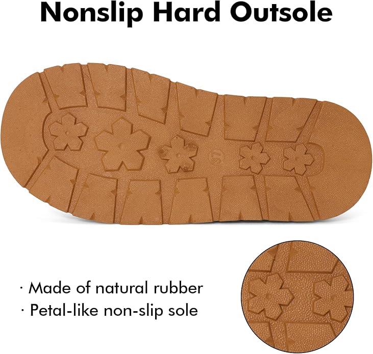 Women's Slippers Platform Mini Boots Short Ankle Boot Women Slippers Slip on Fur Fleece Lined Short Ankle Boot for Indoor Outdoor