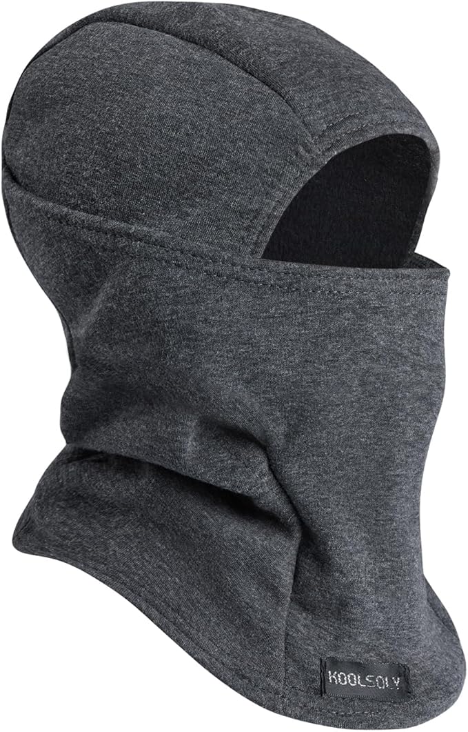 Kids Balaclava Face Mask, Winter Hat Face Warmer for Cold Weather Ski Mask for Boys Girls KOOLSOLY