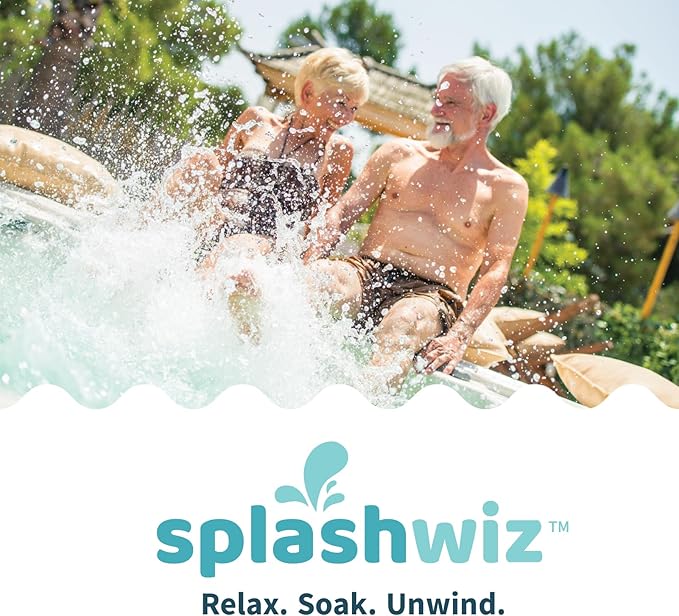 Proteam Spa Natural Clean - All Natural Hot Tub Water Clarifier Hot Tub Clarifier - Spa Enzymes for Hot Tub with SplashWiz Hot Tub Chemicals Care Guide - Made in USA (1 pt) SplashWiz%E2%84%A2