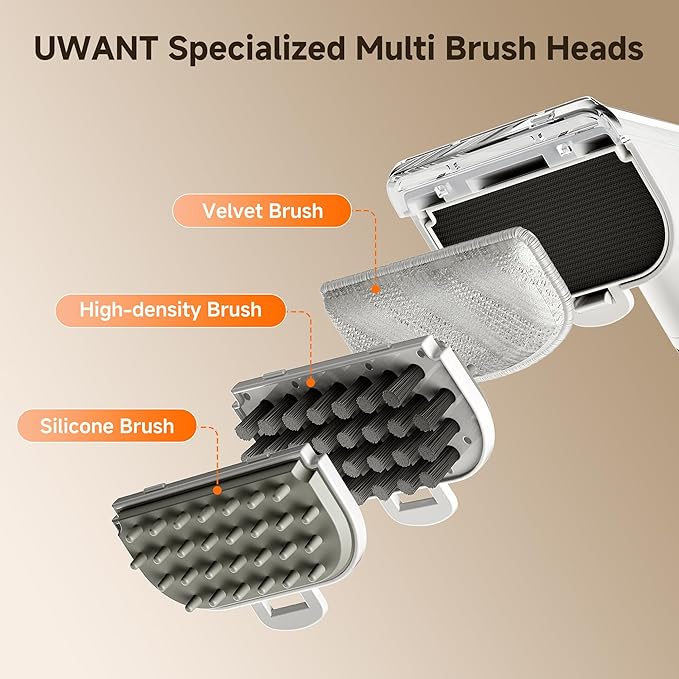 uwant Portable Carpet Cleaner 18Kpa Powerful Suction Upholstery Cleaner Machine for Pet, Spot Cleaner with Specialty Tools for Car, Couch, Rug, Sofa, Furniture (Motor 18Kpa) UWANT