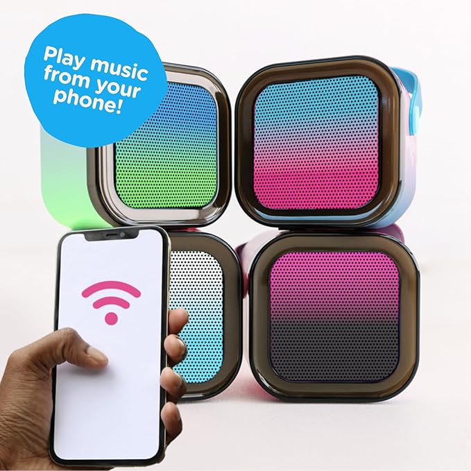 Move2Play, Karaoke Machine for Kids | Includes 20+ Kid Songs | 2 Microphones | Connect with Bluetooth | 3, 4, 5, 6, 7+ Year Old Gift | Toy for Girls, Boys, & Toddler | Birthday Present Move2Play