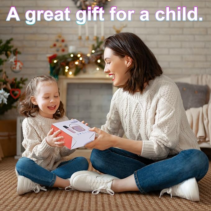 Karaoke Machine for Kids Adults, Mini Portable Bluetooth Karaoke Speaker with 2 Wireless Microphone and Lights,Toys for All Smartphones,Birthday, Family,Home Party Pinkcolor Xjahwr