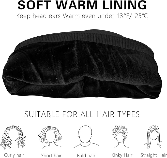 ATNKE Kids LED Lighted Beanie Cap,USB Rechargeable 4 LED Running Headlamp Lined Fleece Hat Light Gift for Boys and Girls ATNKE