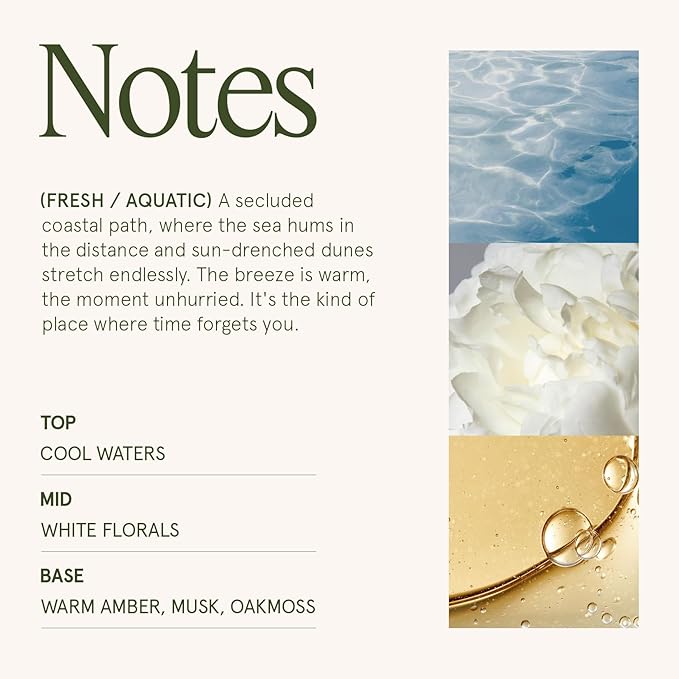 LA JOLIE MUSE Aegean Sea & Dune Candle –Cool Water, White Florals & Warm Amber | 19 oz Large Wooden Wick Candle | Natural Soy Wax | 90 Hours Clean Burn | Gift-Ready for Hosts & Gatherings LaJol%C3%ADeMuse