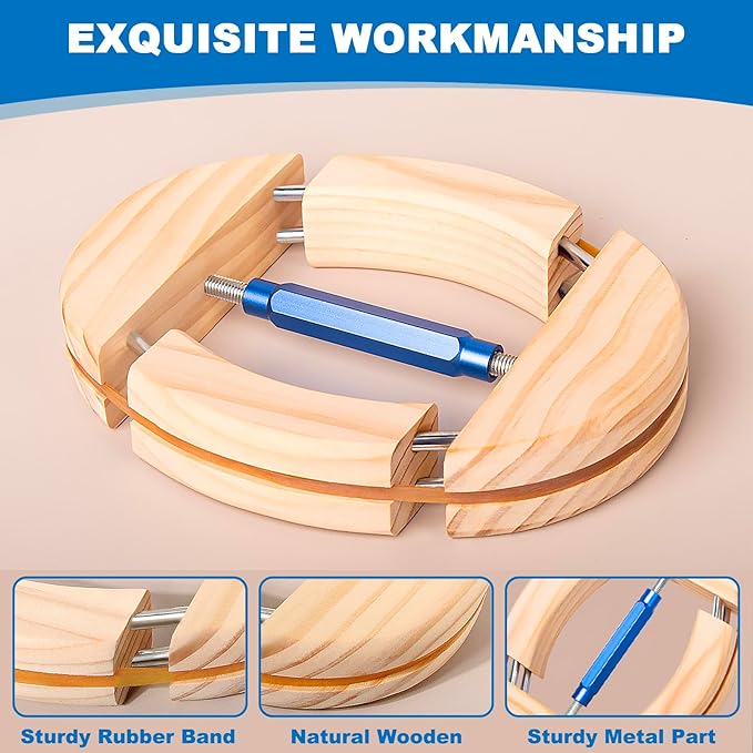 Hat Stretcher 4 Way, Hat Stretcher for Fitted Hats Size 6 7/8 to 8 1/2, Hat Jack Stretcher, Heavy Duty of Hat Extender SPVIOQI