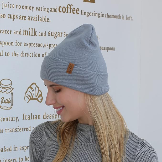 Rajputana 1 & 2 Packs Unisex Knit Winter Beanie Hats Cap Set for Men and Women RAJPUTANA