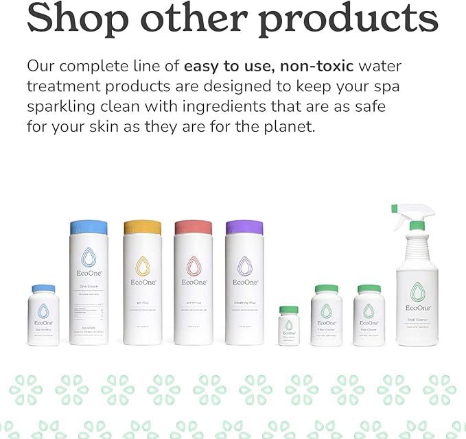 Filter Boost by EcoOne | Enzyme-Powered Hot Tub & Spa Filter Cleaner | Hot Tub Filter Cleaner Soaking Solution to Maintain Filter Efficiency | Deep Cleans Filter Fibers, 2 Oz EcoOne%C2%AE