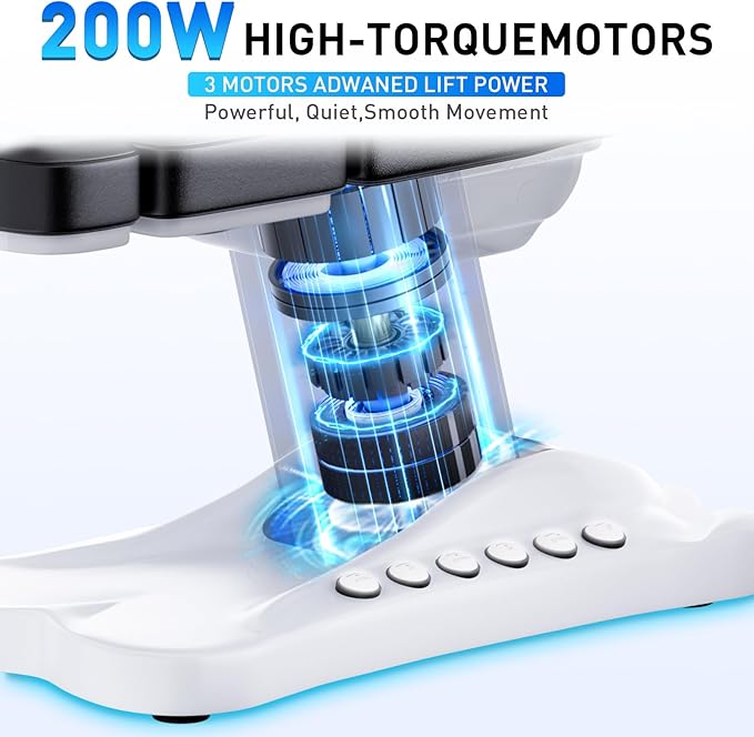 Stationary Massage Table with Memory Foam, Massage TattooTable with Adjustable Height, Facial Bed for Esthetician, PU Leather for Physical Therapy & Spa (Metal/ 3 Molds-Black, 44.7''L x 22''W) Kick Boosters