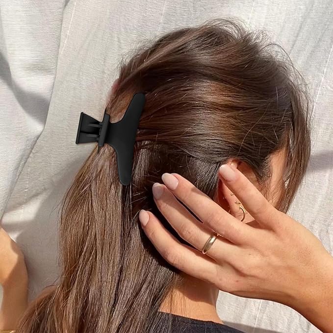 Ondder Butterfly Hair Claw Clips for Styling & Sectioning - Pro Hair Clamp Clips for Makeup, Cutting & Coloring - Hair Accessories for Women & Girls Ondder