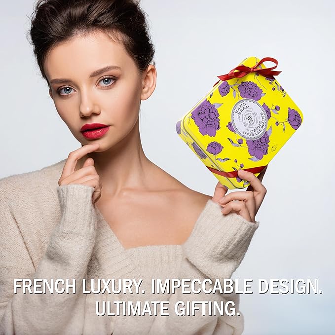 La Chatelaine Hand Cream Gift Set for Women, Mom, Sister, Travel Size, Natural Hand Cream Made in France with 20% Organic Shea Butter (Citrus Fizz, White Grapefruit, & Lavender) 3 x 1 fl. oz LaChatelaine