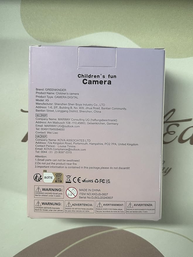 Kids Camera Toys Digital Camera for Girls Boys, Christmas Birthday Gifts for Kids Age 3-12, Selfie 1080P HD Video Digital Camera for 3 4 5 6 7 8 9 10 Year Old Girls with 32GB TF Card GREENKINDERKidsCamera