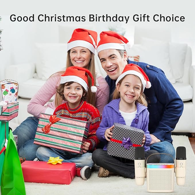 Karaoke Machine for Kids Adults，Wireless Microphones with Portable Bluetooth Speaker,with Led Lights with 5 Sound Mode, Halloween Toys for Girls Boys Ages 3-12+ Years Old DRSYXCSAboutUsIntroduction