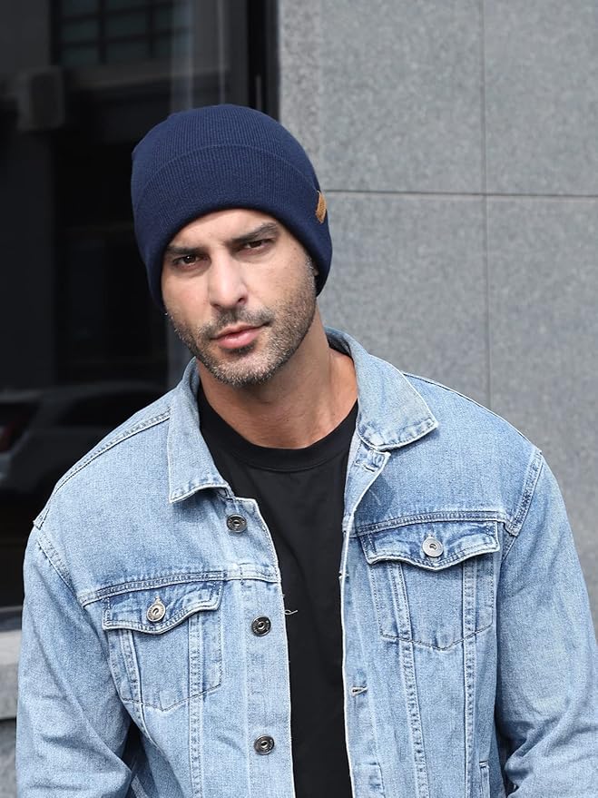 Rajputana 1 & 2 Packs Unisex Knit Winter Beanie Hats Cap Set for Men and Women RAJPUTANA