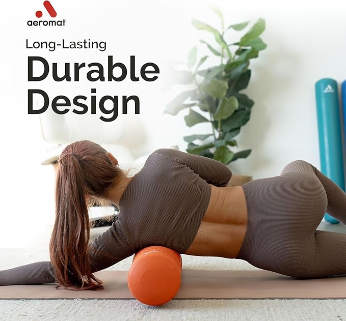 Adjustable Air Roller 2 to 12 PSI Firmness with Pump – Inflatable Fitness, Yoga, and Rehab Roller for Men and Women, Back Roller for Muscle Recovery, Home Gym, Travel, or Physical Therapy – North Sea