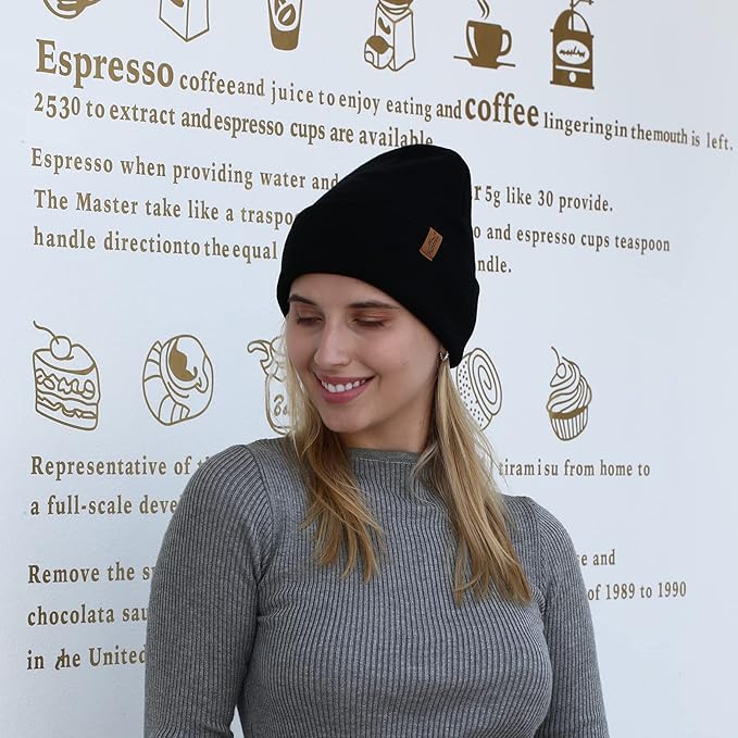 Rajputana 1 & 2 Packs Unisex Knit Winter Beanie Hats Cap Set for Men and Women RAJPUTANA