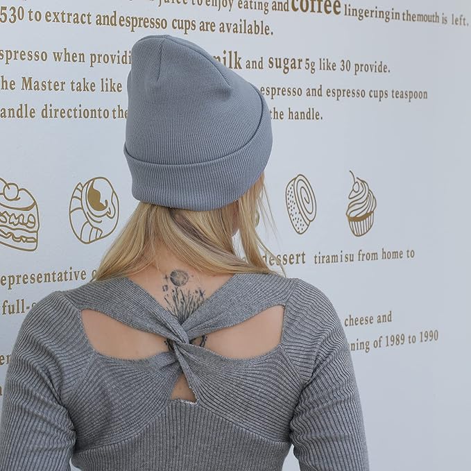 Rajputana 1 & 2 Packs Unisex Knit Winter Beanie Hats Cap Set for Men and Women RAJPUTANA