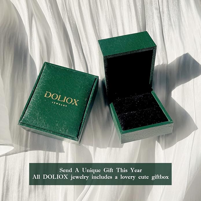 Genuine Turquoise Leaf Earrings, Sterling Silver Dangle Drop Vintage Boho Feather Earrings Birthday Gift for Women DOLIOX