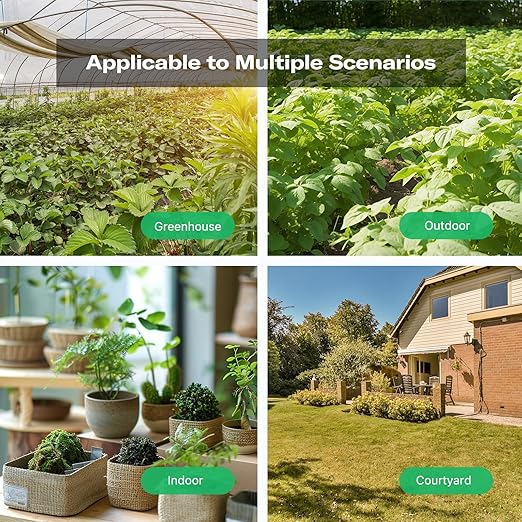 THIRDREALITY Smart Soil Moisture Sensor,Zigbee hub Needed,Accurate Measure,Capacitive Probe,Moisture/Temperature Meter for Garden Planting,Compatible with Homey,Hubitat, SmartThings,Home Assistant ThirdReality