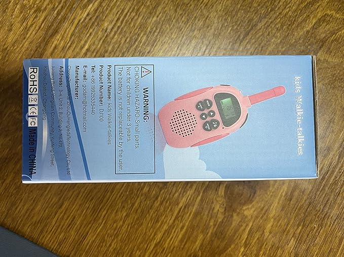 Walkie Talkies for Kids Rechargeable Toys for Ages 5-7 Boys Girls, 22 Channels 2 Way Radio Toy Christmas Birthday Gifts for Girls Boys Ages 3-12 Camping Hiking Outdoor Easter Basket Stuffers HPROMOT