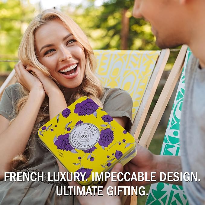 La Chatelaine Hand Cream Gift Set for Women, Mom, Sister, Travel Size, Natural Hand Cream Made in France with 20% Organic Shea Butter (Citrus Fizz, White Grapefruit, & Lavender) 3 x 1 fl. oz LaChatelaine