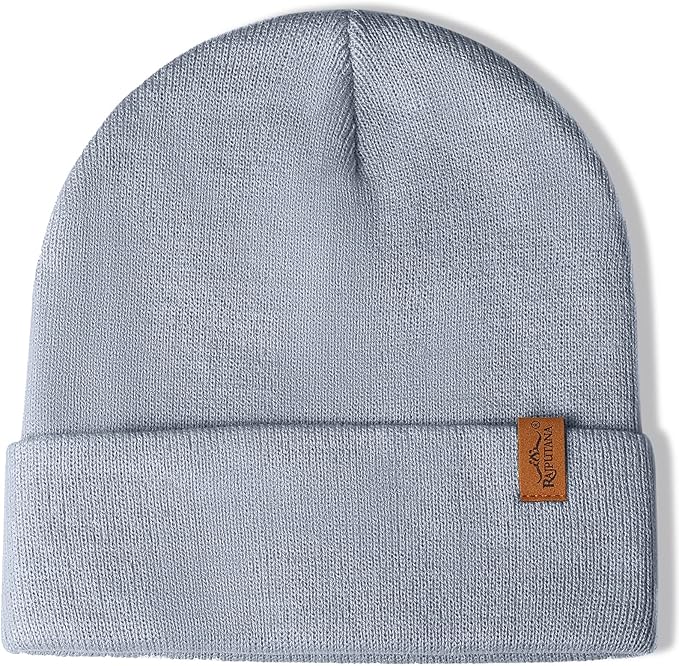 Rajputana 1 & 2 Packs Unisex Knit Winter Beanie Hats Cap Set for Men and Women RAJPUTANA