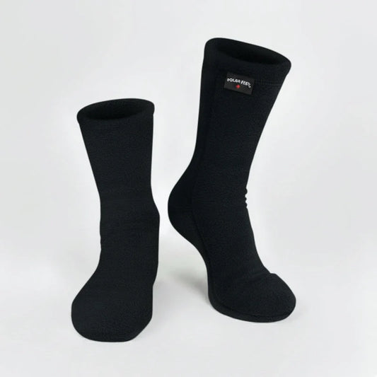 Polar Feet Supersoft Fleece Socks - Black