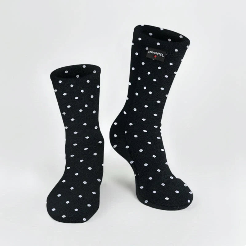 Polar Feet Fleece Socks - Domino