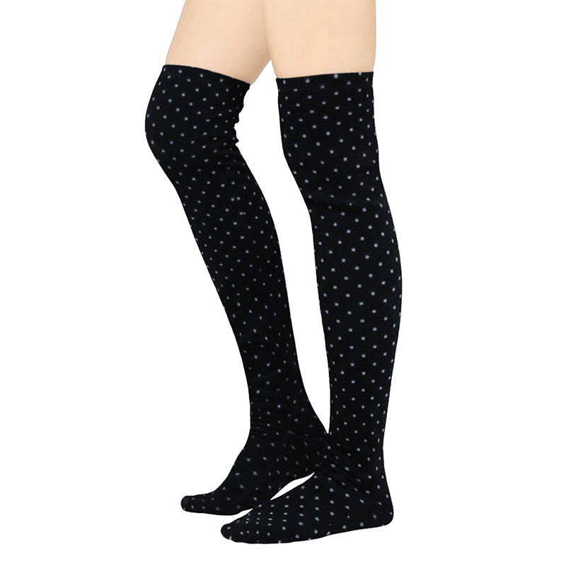 Over The Knee Fleece Socks - Domino