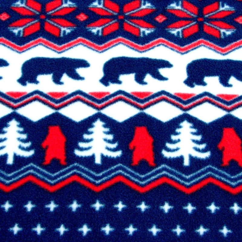 Polar Feet Fleece Socks - Polar Bear