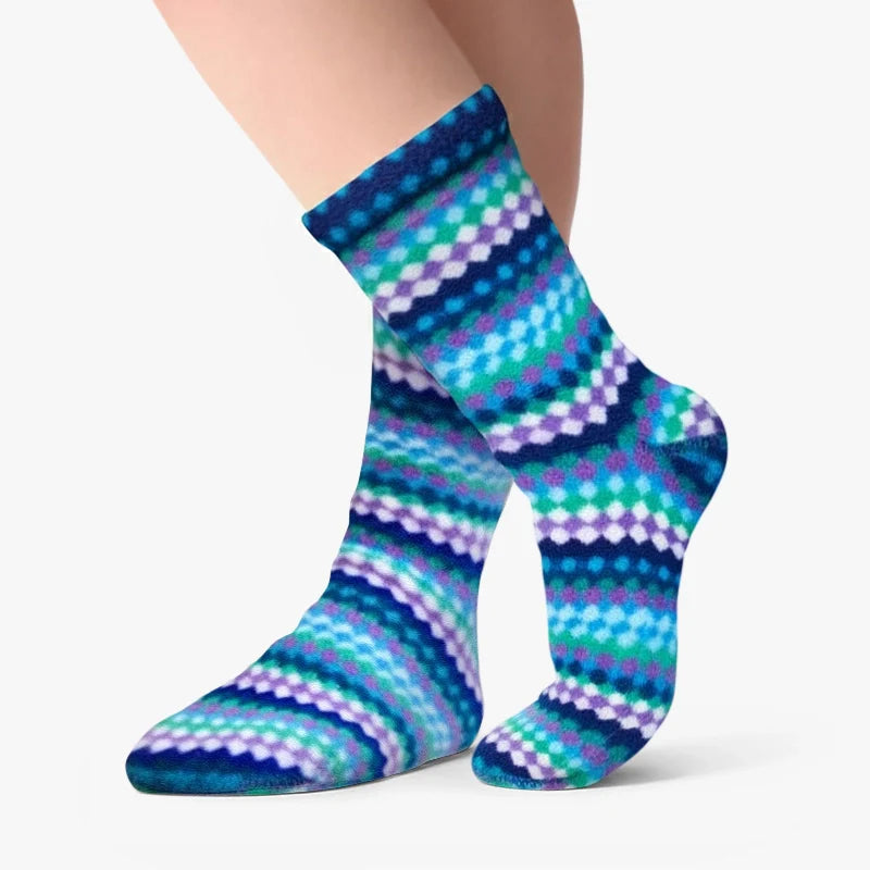Polar Feet Fleece Socks - Ripple