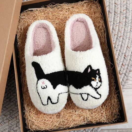 Purrfect Paws Slippers