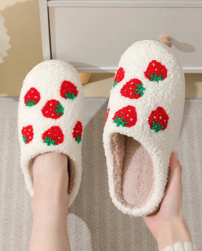 Strawberry Bliss Indoor Slippers