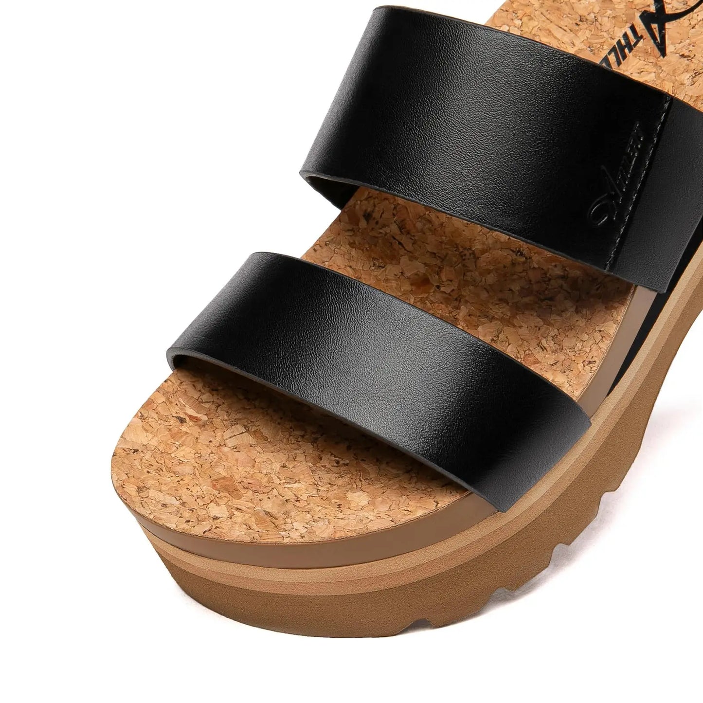 Vintage Platform Slide Sandals