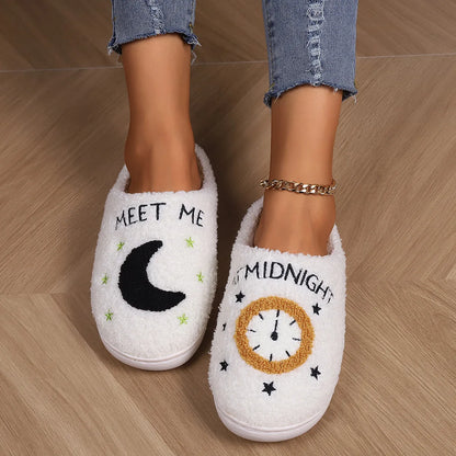 Midnight Rendezvous Slippers