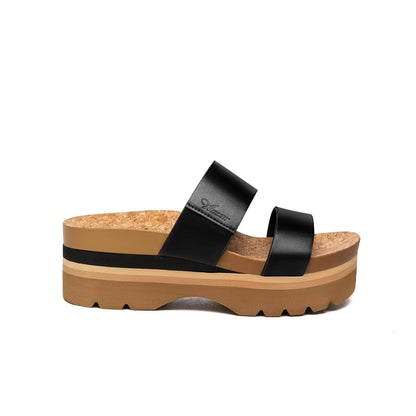 Vintage Platform Slide Sandals
