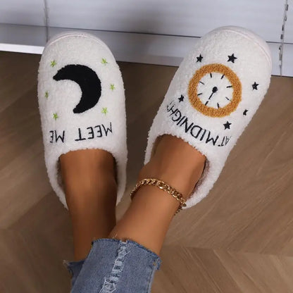 Midnight Rendezvous Slippers