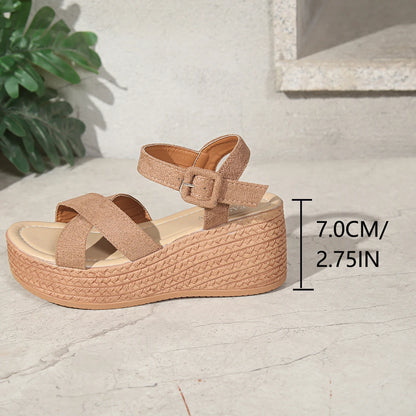Color Pop Wedge Sandals