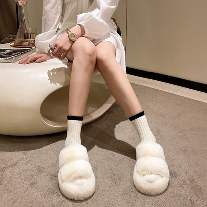 Fluffy Luxe Indoor Slippers