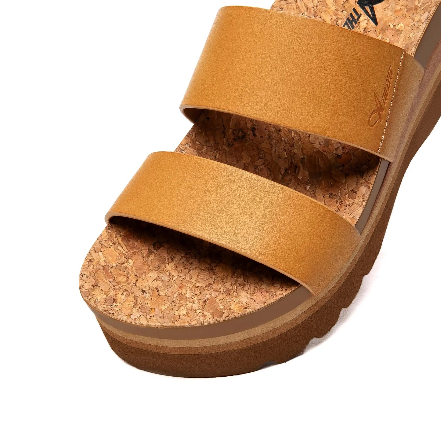 Vintage Platform Slide Sandals