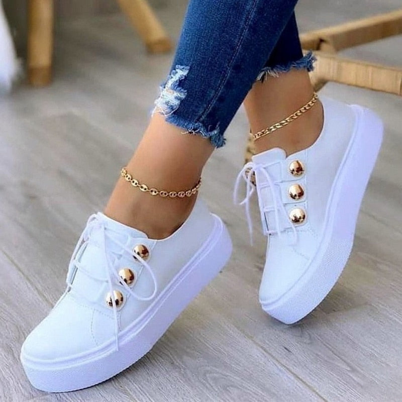 Light Breathable Casual Female Flat Shoes