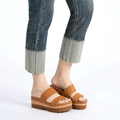 Vintage Platform Slide Sandals